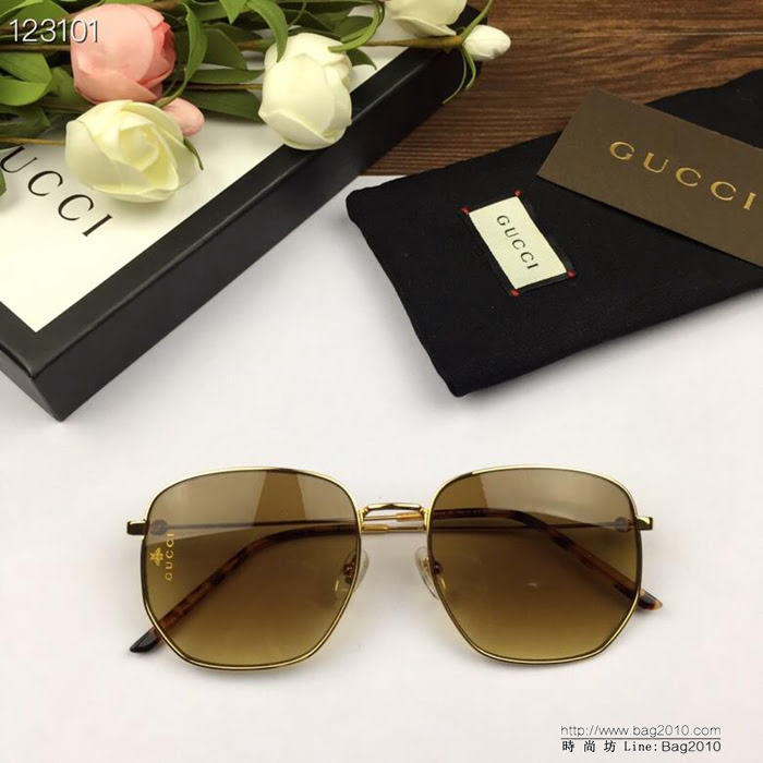 GUCCI古馳 官網同步 歐美風範 原單偏光 女款太陽鏡  lly1435